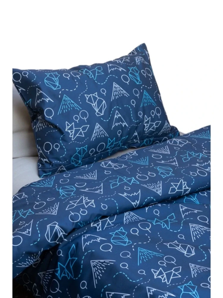 Povlečení pro alergiky Nanobavlna® – vzor lišky 1+1 140x200cm + 70x90cm