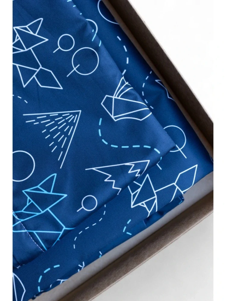 Dětské prostěradlo pro alergiky na matraci se zipem Nanobavlna®– vzor lišky