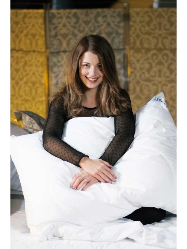 Polštář pro alergiky prošitý bez zipu nanoSPACE 70 x 90 cm