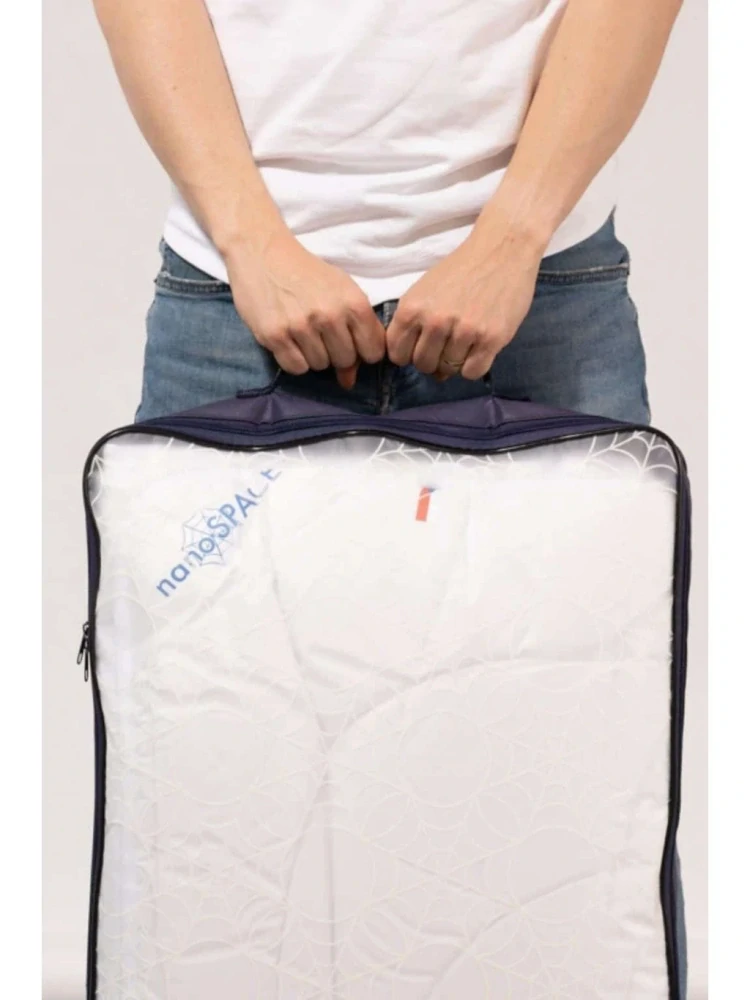 Polštář pro alergiky nanoSPACE – prošitý s dvojitým zipem alaska 70 x 90 cm