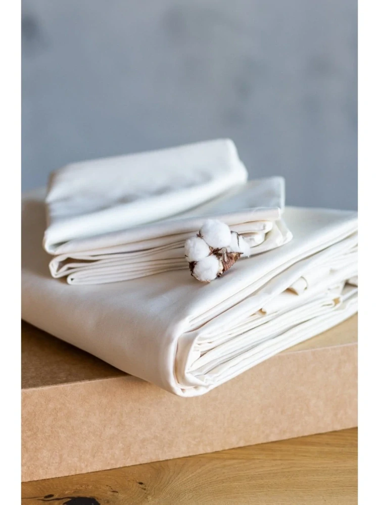 Francouzské povlečení pro alergiky Nanobavlna® – režná biobavlna 1+2 240x200cm + 2x 70x90cm