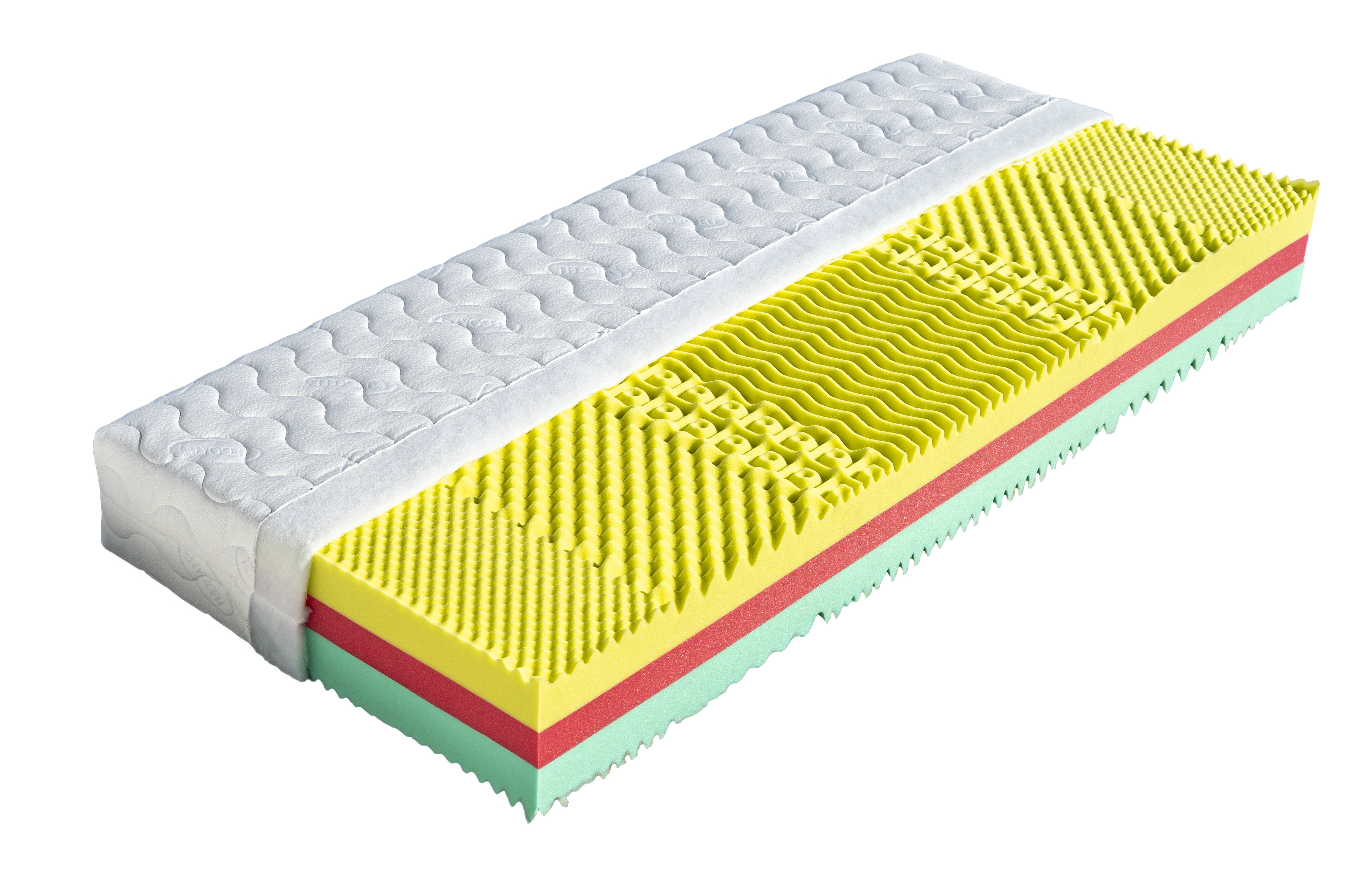 Matrace Dřevočal Livie 80 x 200 cm potah Úplet 