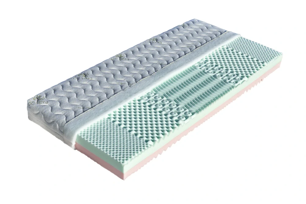 Matrace Dřevočal Alice  90 x 200 cm potah Aloe Vera 