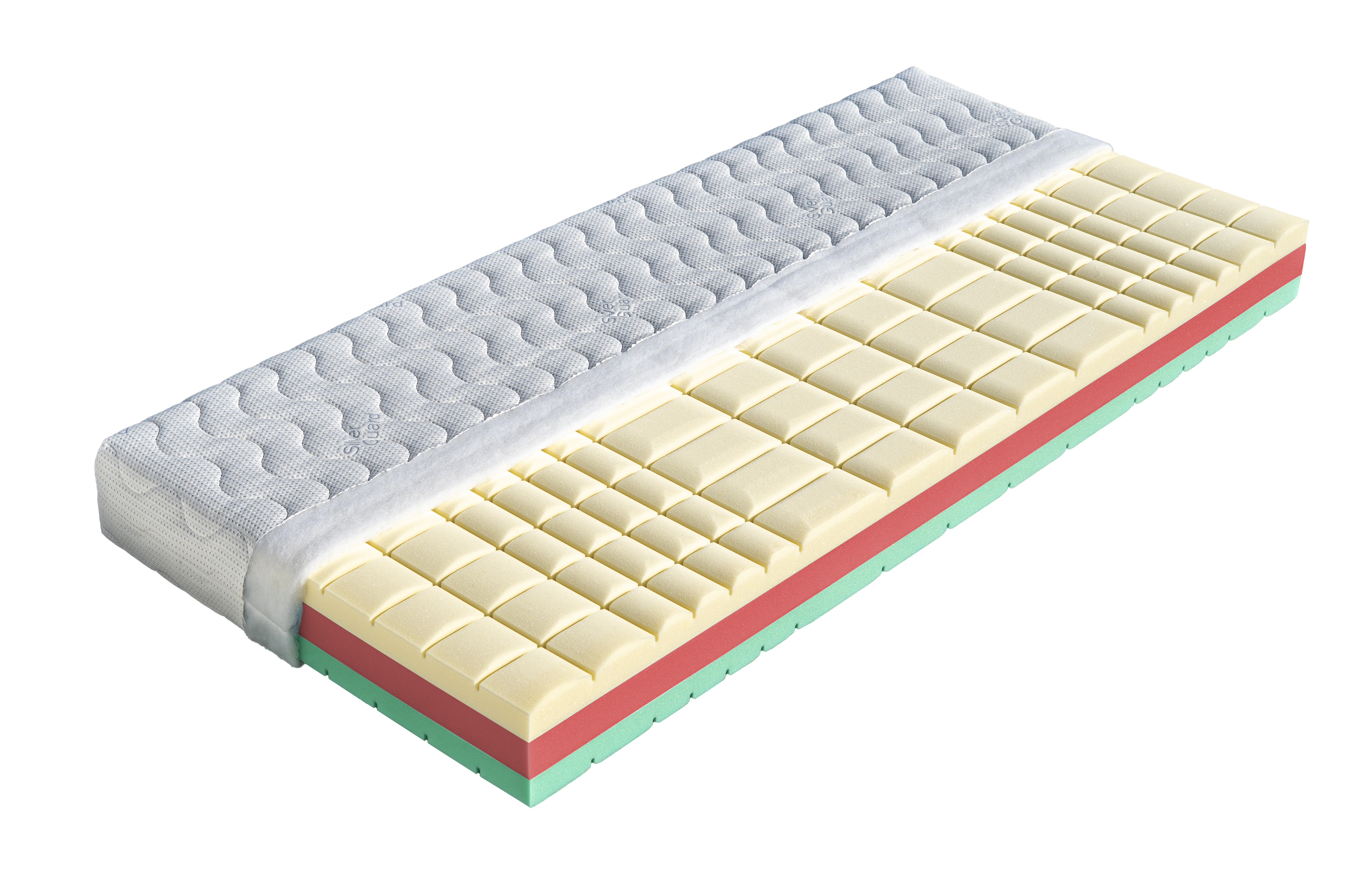 Matrace Dřevočal Manet 140 x 200 cm potah Aloe Vera 