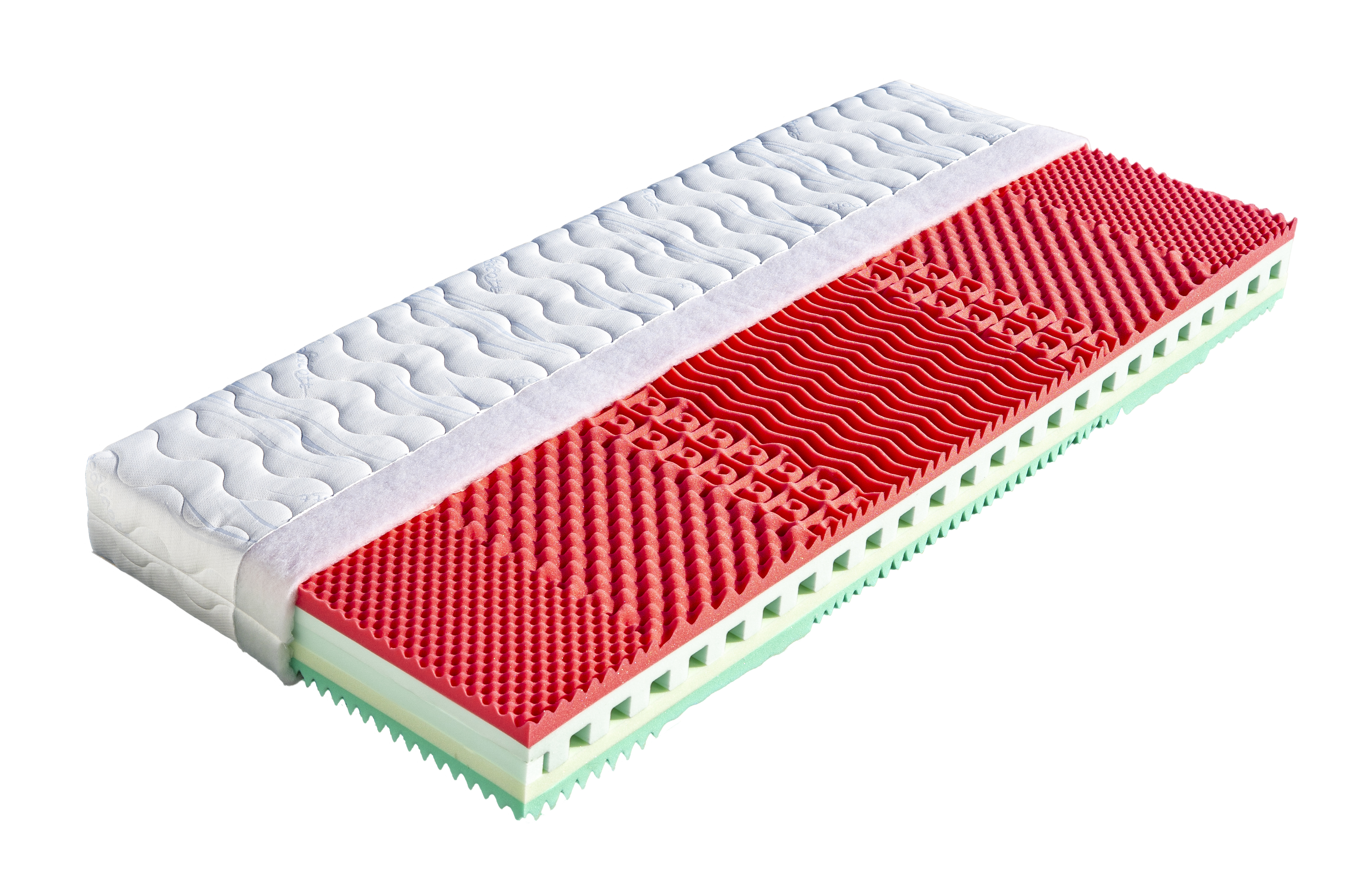 Matrace Dřevočal Kréta 90 x 200 cm potah SilverGuard 