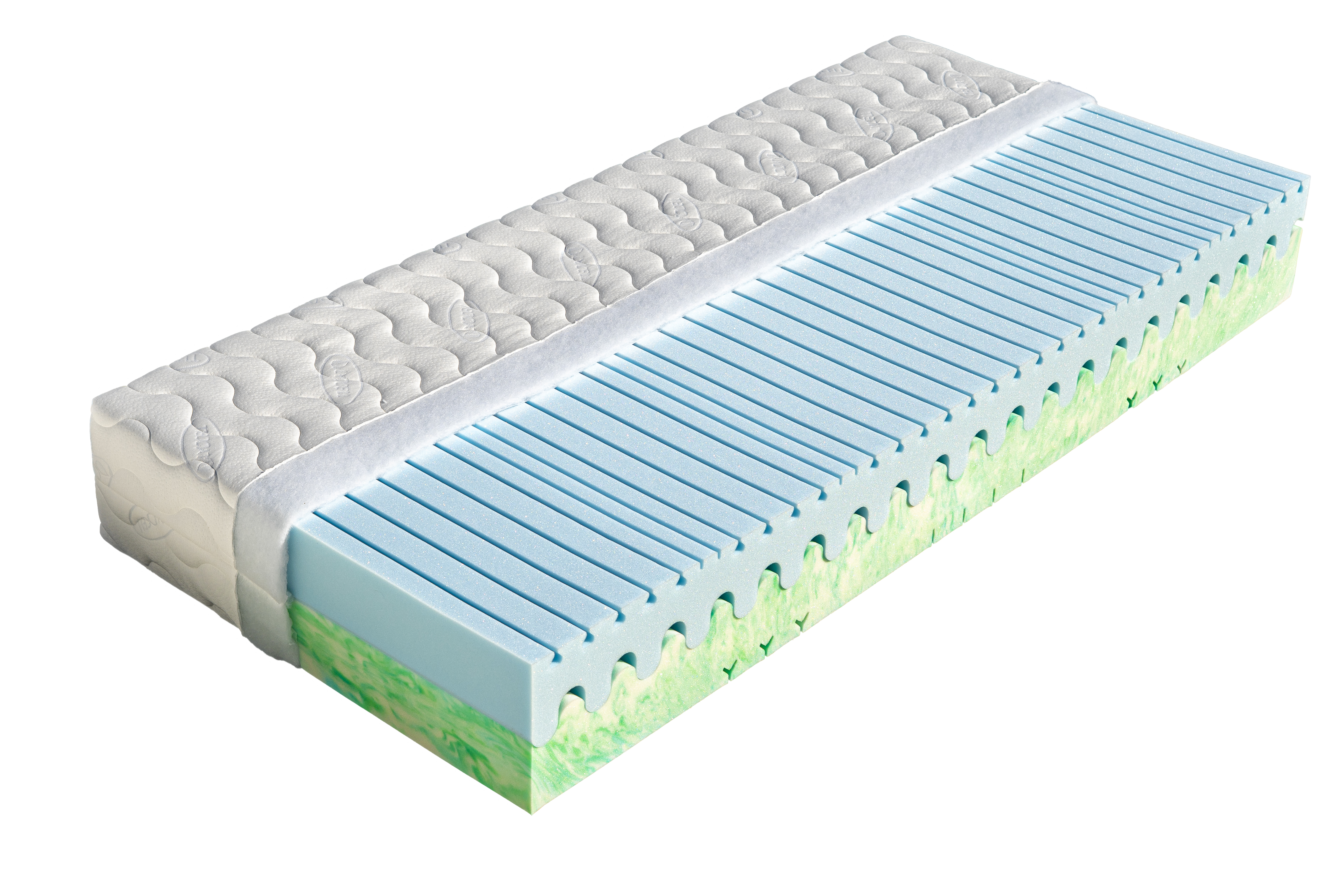 Matrace Dřevočal Atlanta  160 x 200 cm potah Aloe Vera 