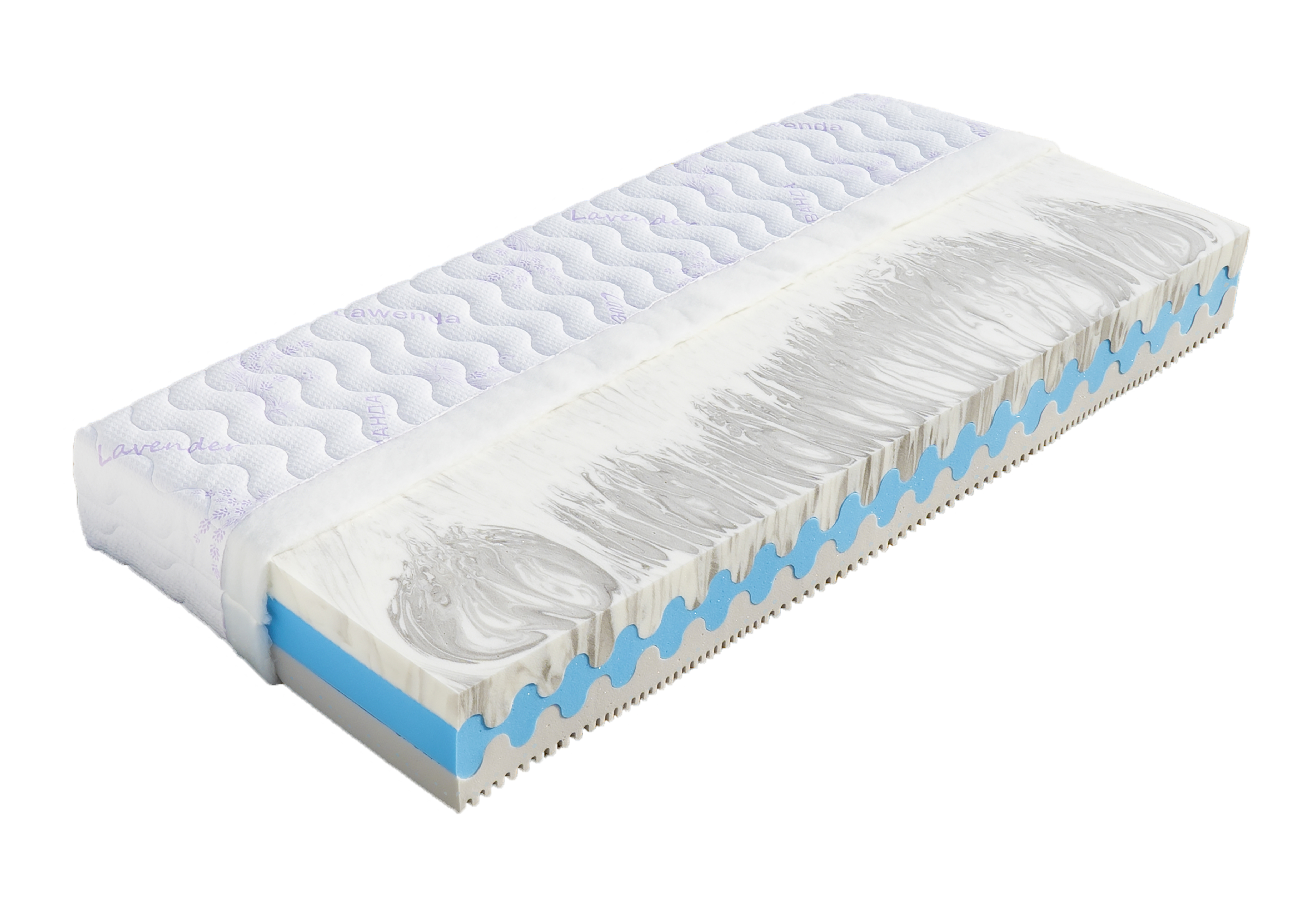 Matrace Dřevočal Helga 90 x 200 cm potah SilverGuard 