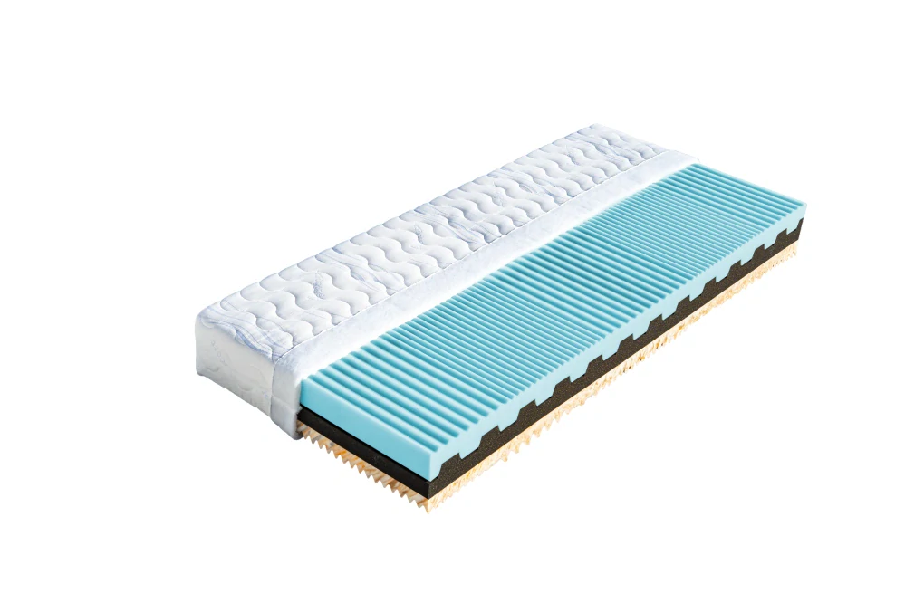 Matrace Dřevočal Nina 1+1 ZDARMA 80 x 200 cm potah Úplet 