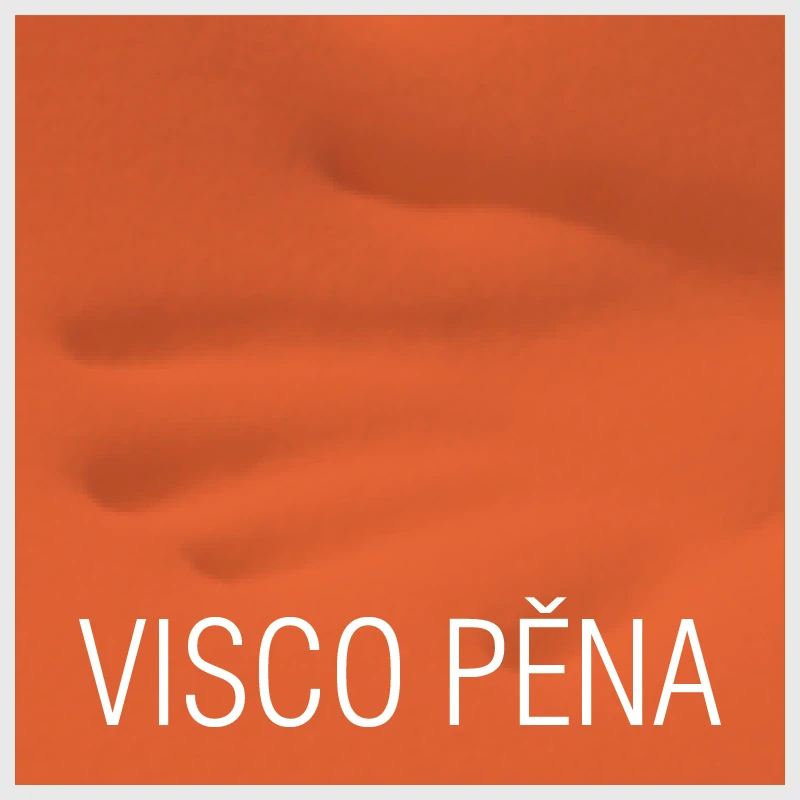 Matrace Řešeto Blok Duo Visco Hard 120 x 200 cm 