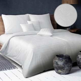 Povlečení Veba DIAMANT Iluze slonová kost