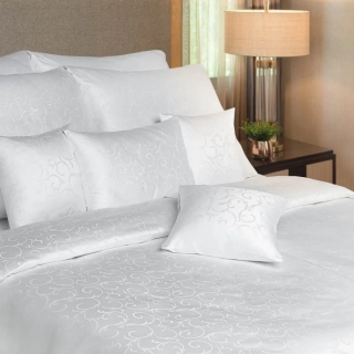 Povlečení Veba ORNELLA Ornament bílá