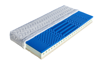 Matrace Dřevočal Zafora 90 x 200 cm potah Aloe Vera