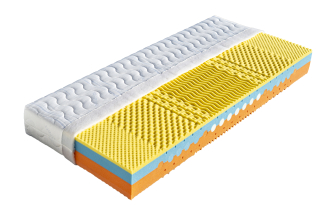 Matrace Dřevočal Brigita 80 x 200 cm potah Aloe Vera