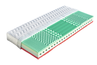 Matrace Dřevočal Kréta 80 x 200 cm potah Aloe Vera