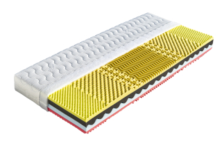 Matrace Dřevočal Martina 90 x 200 cm potah Aloe Vera