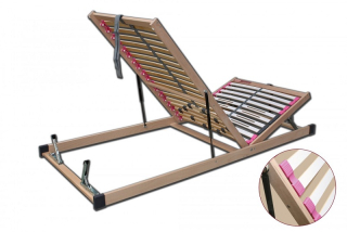 Rošt Dřevočal Dino Flex HN výklop nohy 80 x 200 cm